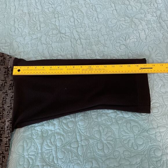 Vintage Donna Jessica Boho Art To Wear Patchwork Blazer Black and White Size 1 - Picture 12 of 12